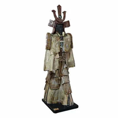 Sculptures, statuettes et miniatures - Le Samouraï - OLIVIER BERTERO CÉRAMISTE