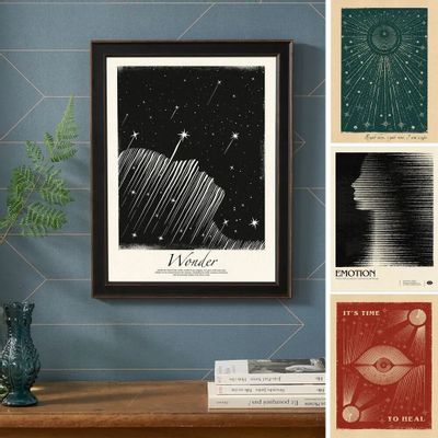 Poster - Inktally Collection - BLUE SHAKER
