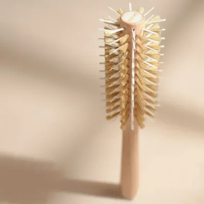 Beauty products - Round blow-dry brush boar/nylon Made in France - BACHCA