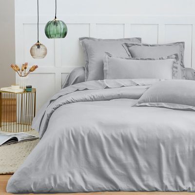 Linge de lit - Housse de couette 100% Coton 240 x 220 cm Nuage - COTON PUR