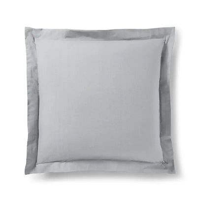 Linge de lit - Taie d'oreiller 100% Coton Volant plat piqué 63 x 63 cm Nuage - COTON PUR