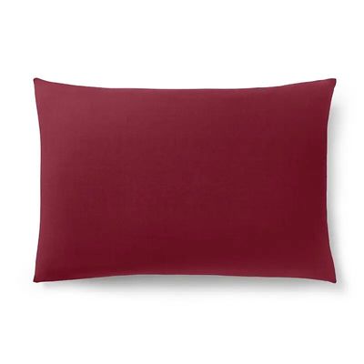 Bed linens - 100% Cotton Pillowcase 50 x 70 cm Garnet - COTON PUR