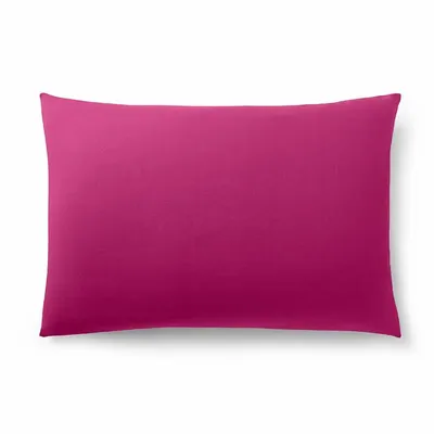 Bed linens - Pillowcase 100% Cotton 50 x 70 cm Magenta - COTON PUR