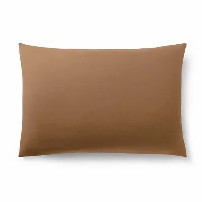 Bed linens - Pillowcase 100% Cotton 50 x 70 cm Taupe - COTON PUR