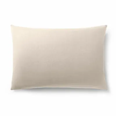 Bed linens - Pillowcase 100% Cotton 50 x 70 cm Sand - COTON PUR