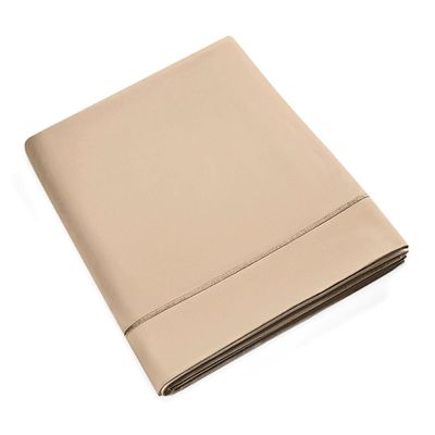 Linge de lit - Drap Plat 270 x 300 cm Pur Coton Peigné Longues Fibres 80 Fils/cm² Lin - COTON PUR