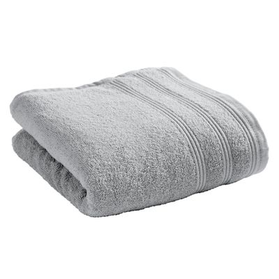 Bath towels - "Spa" 100% Cotton Towel 50 x 100 cm Pearl - COTON PUR