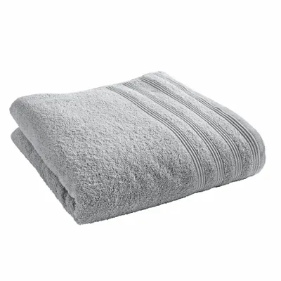 Serviettes de bain - Drap de Bain "Spa" 100% Coton 90 x 150 cm Perle - COTON PUR