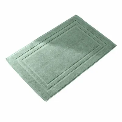 Autres linges de bain - Tapis de Bain "Spa" 100% Coton 50 x 80 cm Menthe - COTON PUR