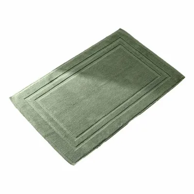 Autres linges de bain - Tapis de Bain "Spa" 100% Coton 50 x 80 cm Romarin - COTON PUR