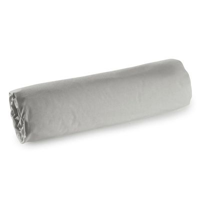 Linge de lit - Drap housse Percale 200 x 200 cm Pur Coton Peigné Longues Fibres 80 Fils/cm² Perle - COTON PUR