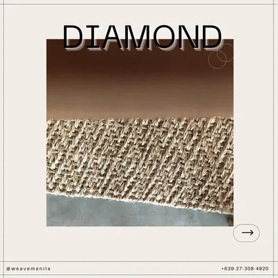 Classic carpets - Diamond - WEAVEMANILA