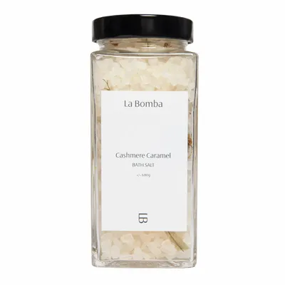 Cosmétiques - Bath Salt Cashmere Caramel - LA BOMBA
