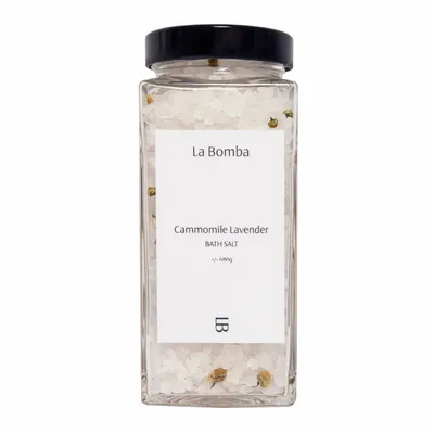 Cosmétiques - Bath Salt Camomile Lavender - LA BOMBA