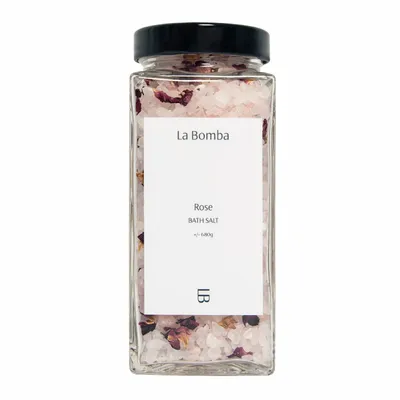 Cosmétiques - Bath Salt Rose - LA BOMBA