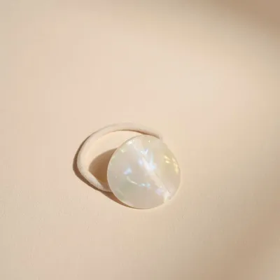 Hair accessories - Mother-of-pearl plate elastic - BACHCA