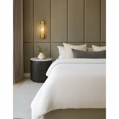 Hotel bedrooms - BEDSIDE TABLE COMO - CRISAL DECORACIÓN