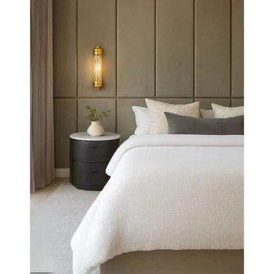 Hotel bedrooms - BEDSIDE TABLE COMO - CRISAL DECORACIÓN
