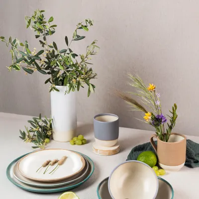 Formal plates - Malaga, colours and landscapes - MARIA MONASTERIO CERAMIC