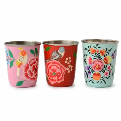 Decorative objects - Hand-painted stainless steel products - OK-INTERNATIONAL