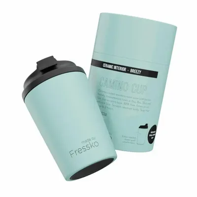Tea and coffee accessories - Camino 12oz, Breezy (Ceramic) - MADE BY FRESSKO