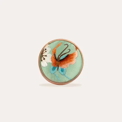 Scent diffusers - Handmade Suzhou Embroidery Silk Car Diffuser - THE ZHAI