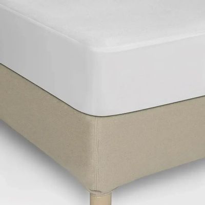 Bed linens - Waterproof, Absorbent and Anti-Dust Mite Mattress Protector 90 x 190 cm - COTON PUR