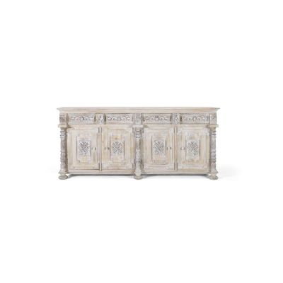 Buffets - Buffet avec 4 tiroirs et 4 portes en bois de manguier - GINER Y COLOMER
