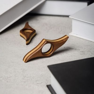 Gifts - TILISMA - Handmade walnut wood page holder - TILISMA