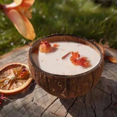 Bougies - La bougie qui devient plante Fleur d'Oranger - LUMINANTE