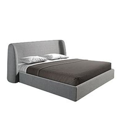 Beds - Bed in dark grey fabric - ANGEL CERDÁ