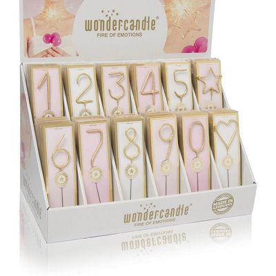 Cadeaux - WDC - Assortment - Gold - Piece gold - 144 Wondercandle® classic - WONDERCANDLE