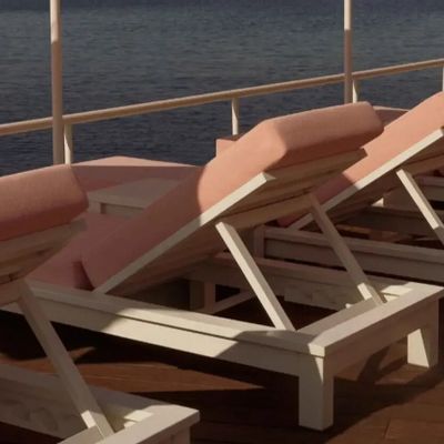 Transats - Rose Barbie | Matelas de Plage COZIP | 180x60xh10 cm - COZIP