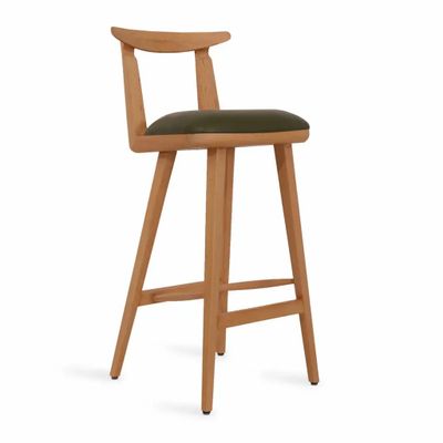 Chairs - Oriq - Solidwood High / Bar Chair - ALANKARAM