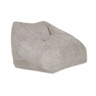 Poufs - Plumoso - Assise élégante et confortable avec tissu crème - ALANKARAM