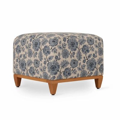 Ottomans - Bluma - Teakwood Ottoman - ALANKARAM