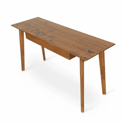 Other tables - Ajji - Study Table with Black Art work - ALANKARAM