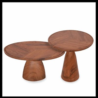 Autres tables - Aniq - Table gigogne en teck - ALANKARAM