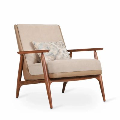 Chaises - Aronui - Fauteuil en teck - ALANKARAM