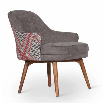 Chairs - Aula - Teakwood Lounge chair - ALANKARAM