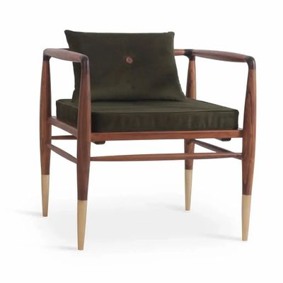 Chairs - Kutu - Teakwood Lounge Chair - ALANKARAM