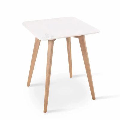 Autres tables - Cheshi - Table de café en bois massif avec table en pierre - ALANKARAM