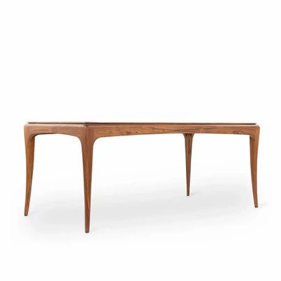 Dining Tables - Corbat Teakwood Dining Table - ALANKARAM