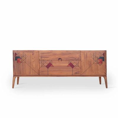 Commodes - Meuble de rangement Foliga en teck - ALANKARAM