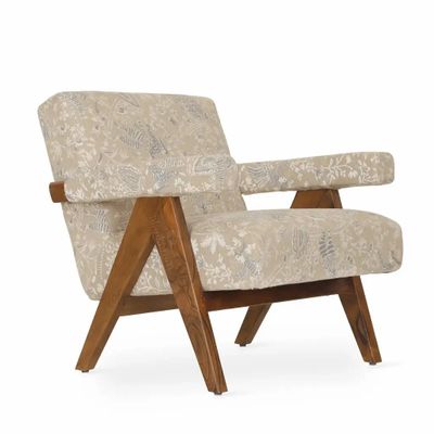Chairs - Jeanneret - Lounge Chair / Single Seater Sofa - ALANKARAM