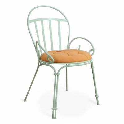 Chaises - Kaba - Chaise de salle à manger/d'extérieur en métal - ALANKARAM