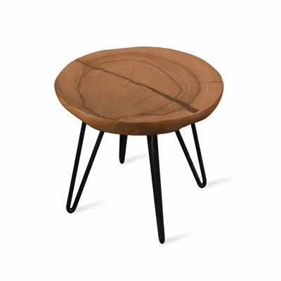 Autres tables - Kalin - Table d'appoint en métal - ALANKARAM