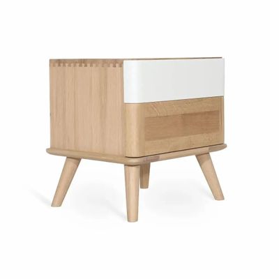 Tables de nuit - Kapp - Table de chevet en bois massif - ALANKARAM