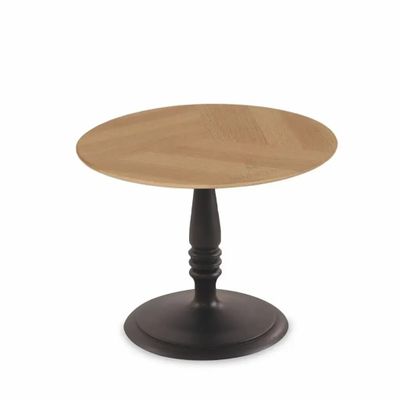 Autres tables - Katala - Table de café ronde en bois massif - ALANKARAM