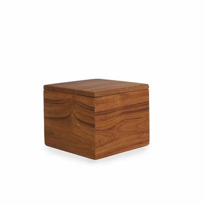 Boîtes de rangement - Kibako - Coffrets multifonctions en teck - ALANKARAM